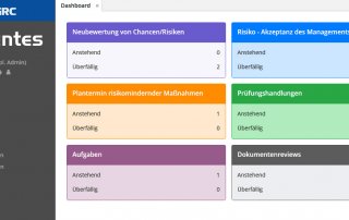 aGRC Software - Dashboard