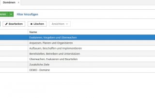 aGRC Software - Domänen